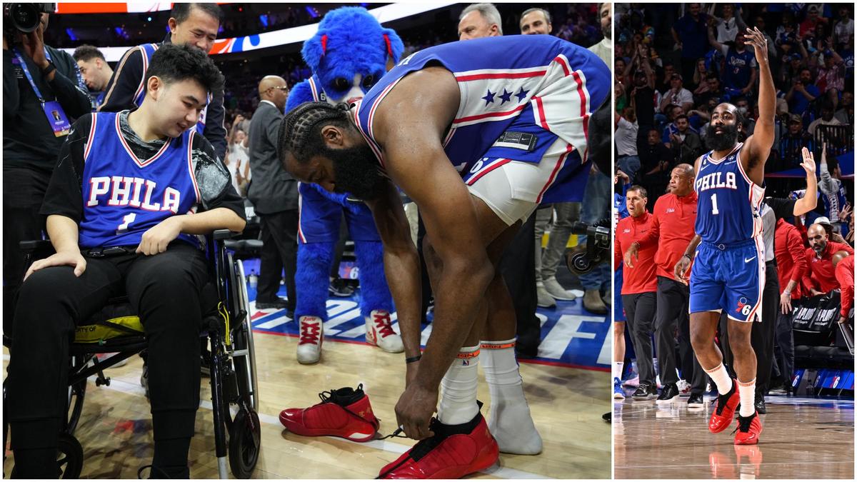 James Harden Shares Wholesome Moment With Shooting Victim After Sixers ...