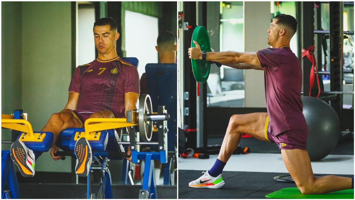 Photos: Refreshing As Ronaldo Hits the Gym, Puts Disappointing Defeat ...