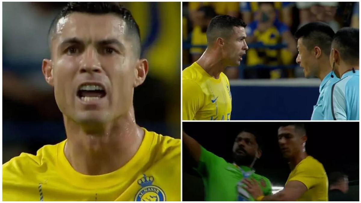 Ronaldo Pushes Away Man Taking Selfie After Being Denied Three ...