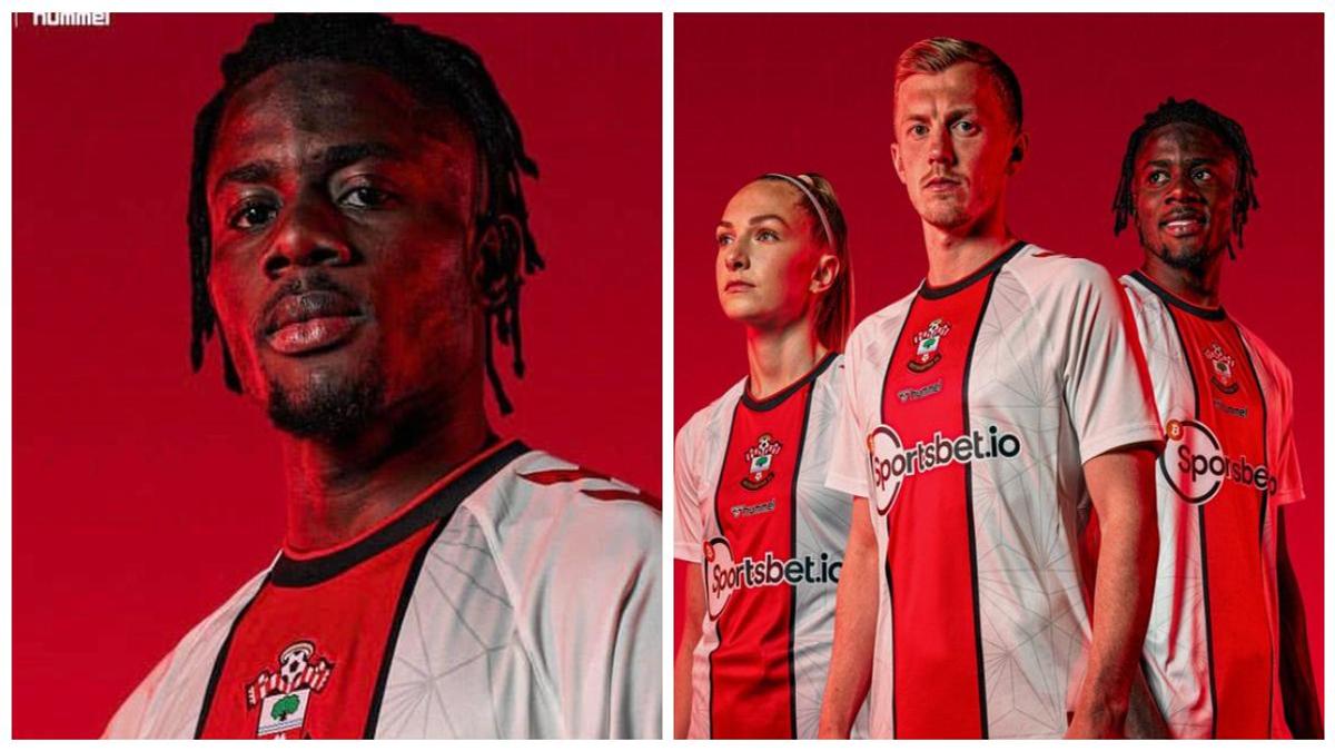 Bold and brave' new Saints kit looks back to the 1980s