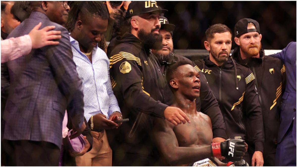 Sensational Israel Adesanya Reacts After Defeating Robert Whittaker In ...