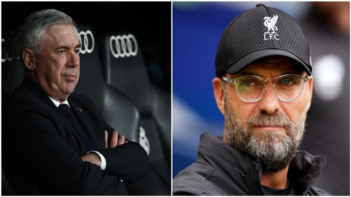 Champions League Carlo Ancelotti Drops Huge Hint Of How Real Madrid Will Line Up Against Liverpool 