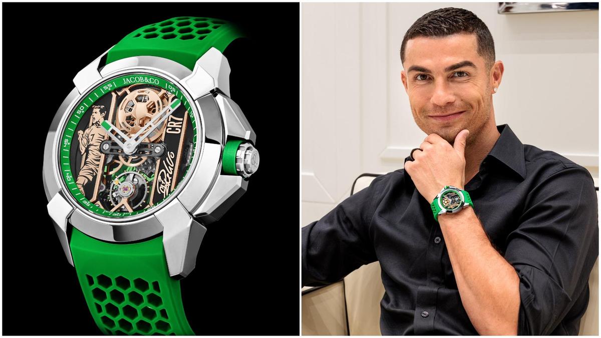 Cristiano Ronaldo Gifted Luxury Watch With 26 White Diamonds Worth