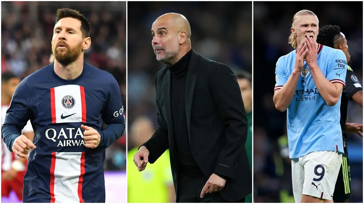 Realistically': Pep Guardiola gives his take on Lionel Messi v Erling  Haaland Ballon d'Or debate