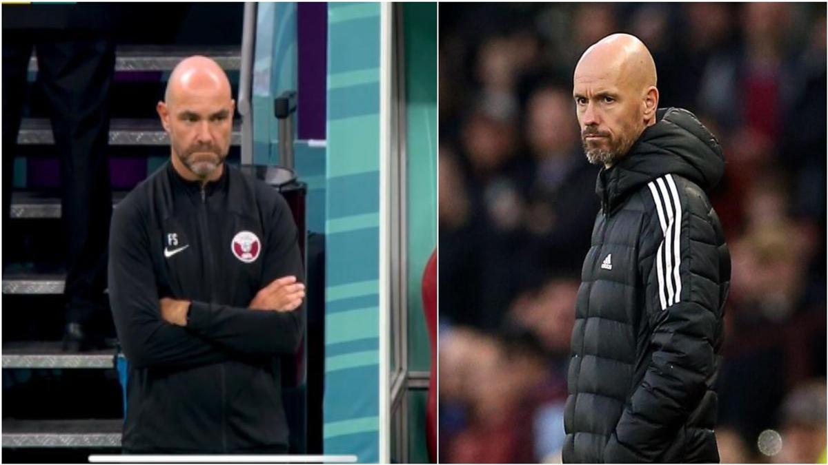 Qatar Vs Ecuador Football Fans Rave About Host Nation Coachs Uncanny Resemblance To Erik Ten Hag 8936