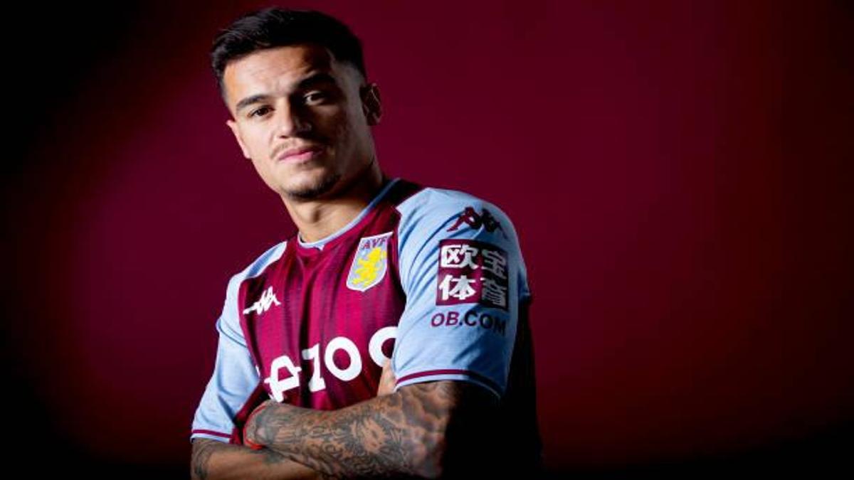 Aston Villa Unveil Shirt Number For New Signing Coutinho as Gerrard  Reunites With Former Teammate