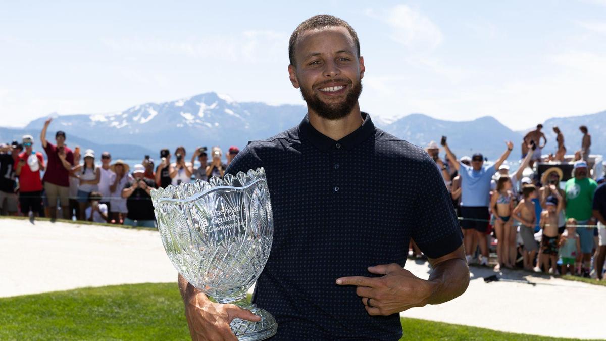 Steph Curry Drains Clutch Eagle on 18th to Win ACC Celebrity Golf