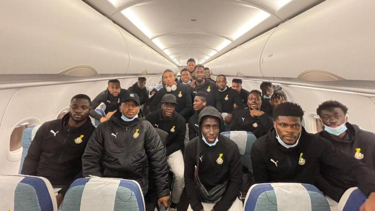 AFCON 2021: Ghana's Black Stars Finally Touch Down In Cameroon Ahead Of ...