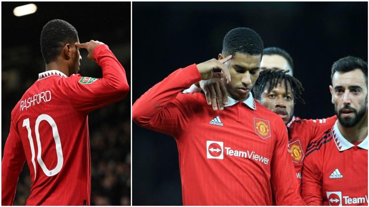 Marcus Rashford New Celebration Explained As Manchester United Star 