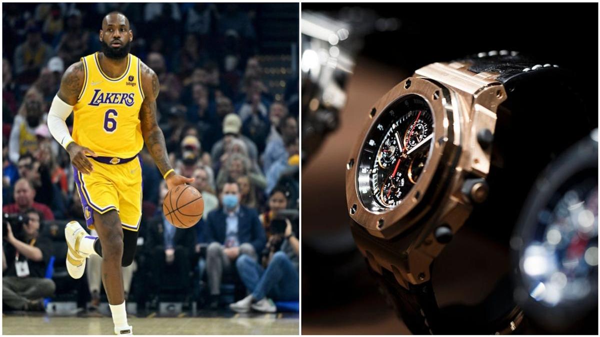 Lakers Superstar LeBron James Shows Off New 110 000 Watch and