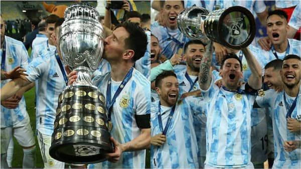 Lionel Messi Holding Copa America Title Becomes Most Liked Photo on ...