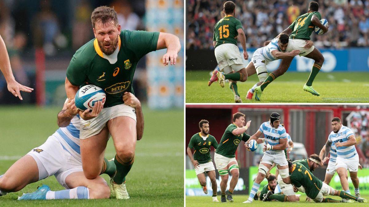 Boks down Argentina but it's not enough to win Rugby Championship title