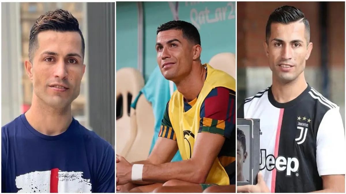 Cristiano Ronaldo construction worker lookalike attracts global