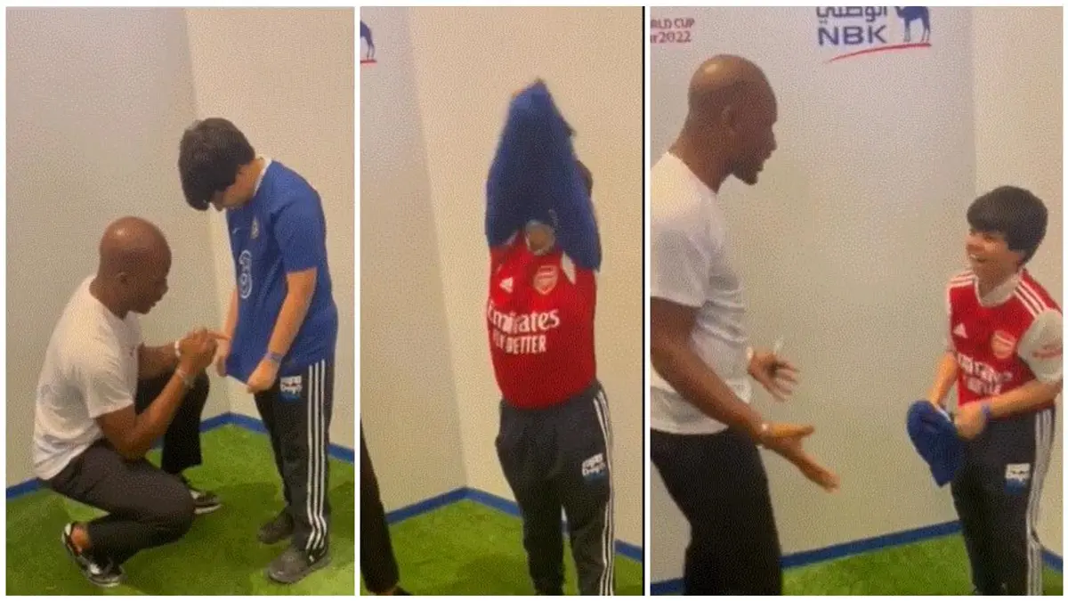 Didier Drogba hilariously trolled by undercover Arsenal fan