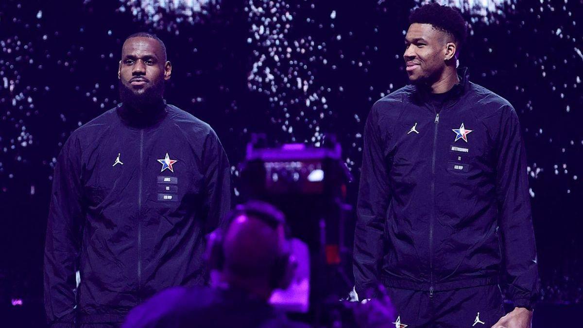 Team LeBron and Team Giannis revealed at NBA All-Star Game after hilarious  Ja Morant gaffe
