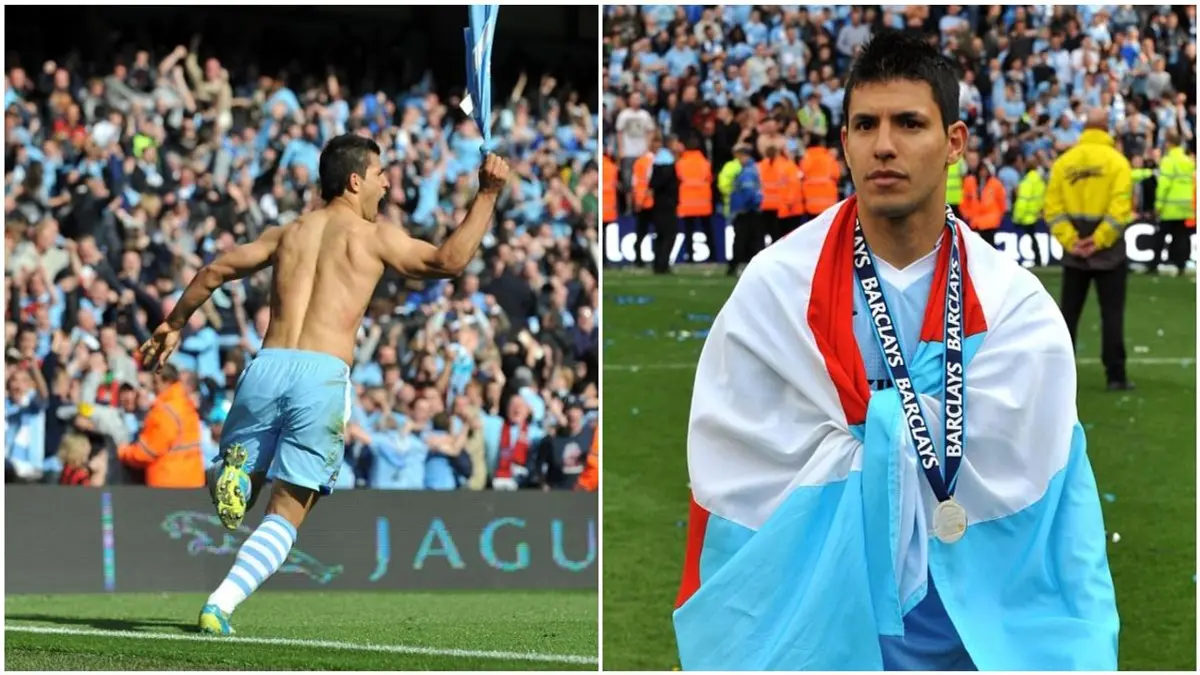 Sergio Aguero's title-winning goal Man City shirt set to go up for