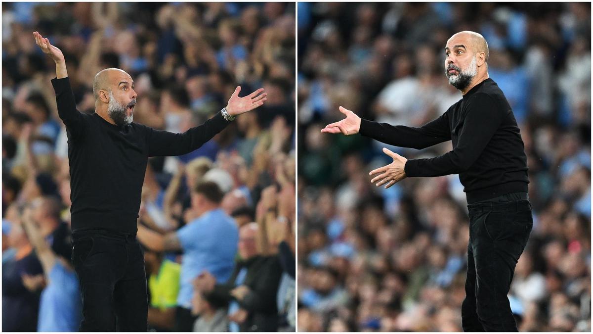 Pep Guardiola: Man City Boss Angrily Tells Fan To Come And Coach During ...