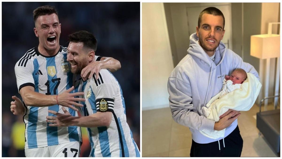 Estrella argentina revela cómo su esposa se puso de parto después del gol de Messi contra México