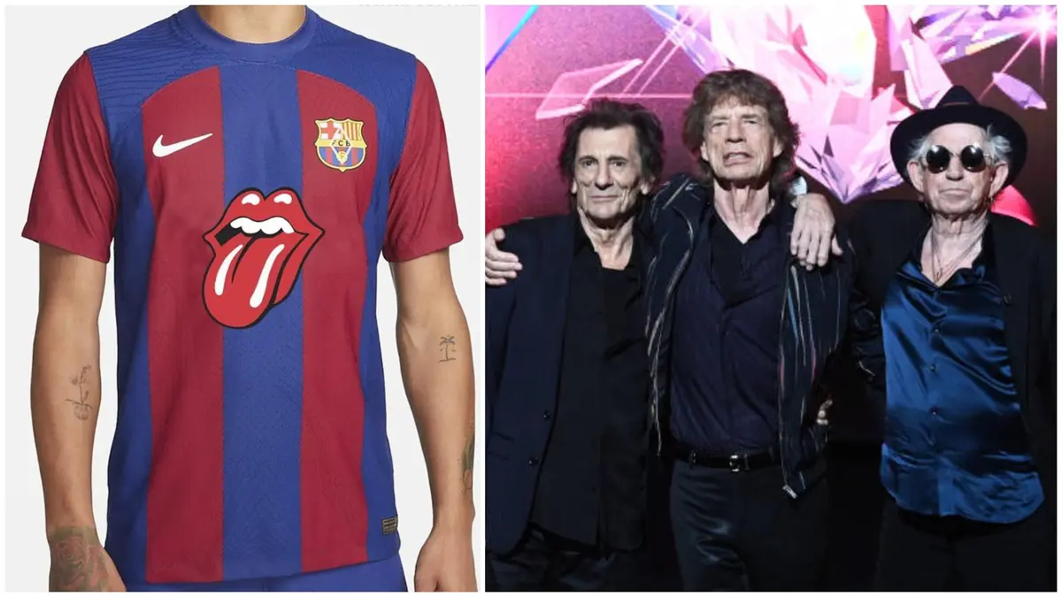 Spotify and FC Barcelona Team Up With The Rolling Stones on a Special El  Clásico Shirt, Merchandise Collection, and Matchday Playlist — Spotify