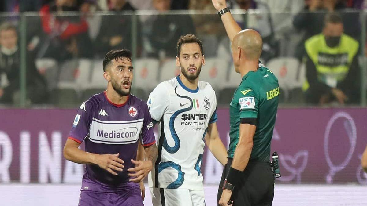 Huge Surprise as Fiorentina Striker Gonzalez Receives Red Card For ...