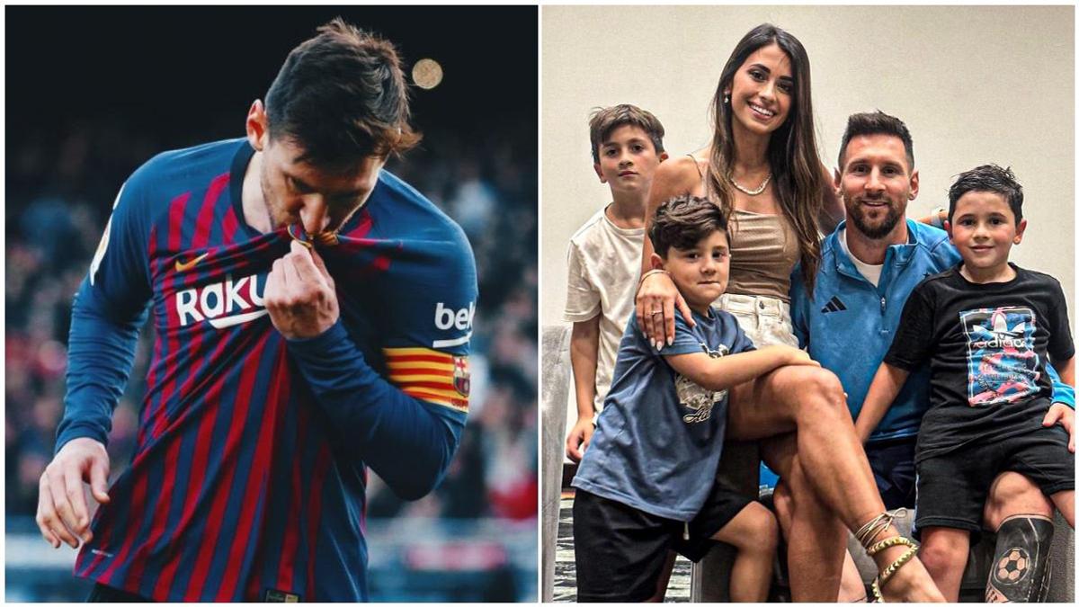 Footage Shows Lionel Messi Arriving in Barcelona With Family Amid ...