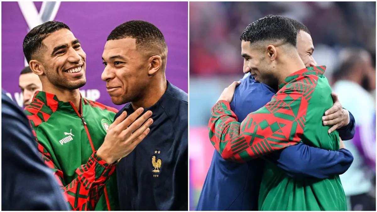 Friends Hakimi and Mbappe to lock horns World Cup semi-final