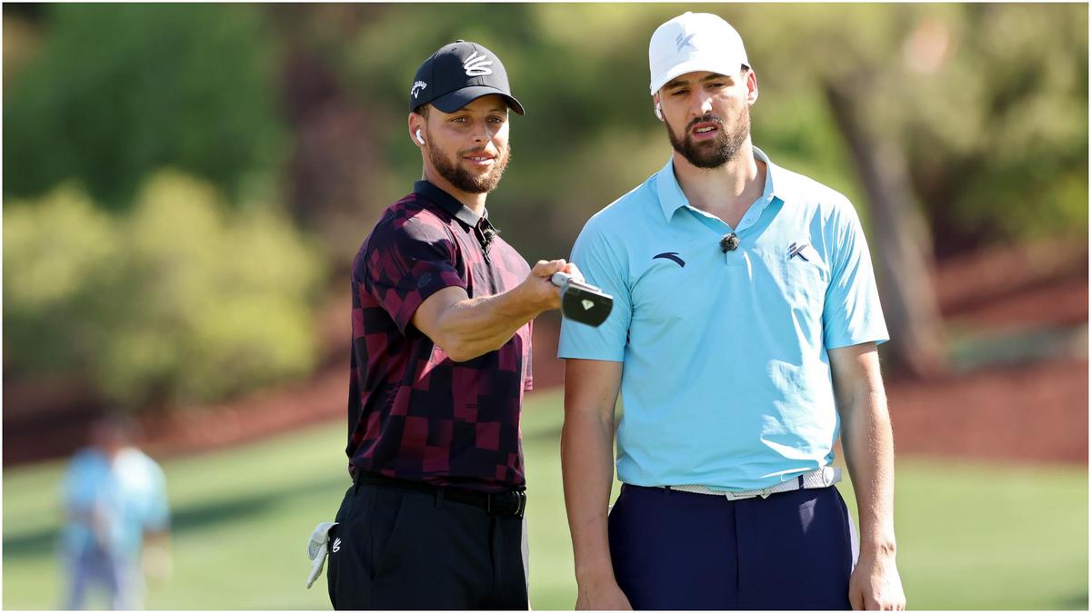 Klay Thompson Leaves Steph Curry in Stitches After Hitting Bystander ...