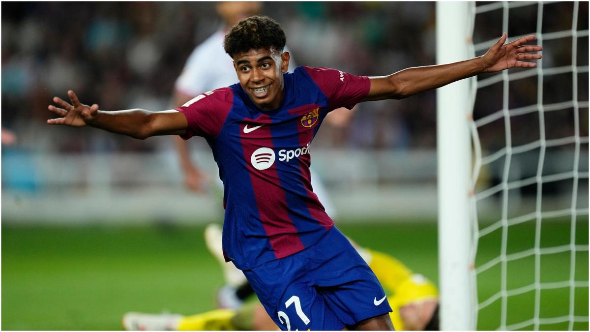 Lamine Yamal: Barcelona Wonderkid Makes La Liga History After Scoring ...