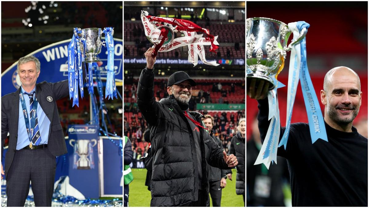 4 Managers With Most EFL Cups After Jurgen Klopp Won His Second Trophy ...