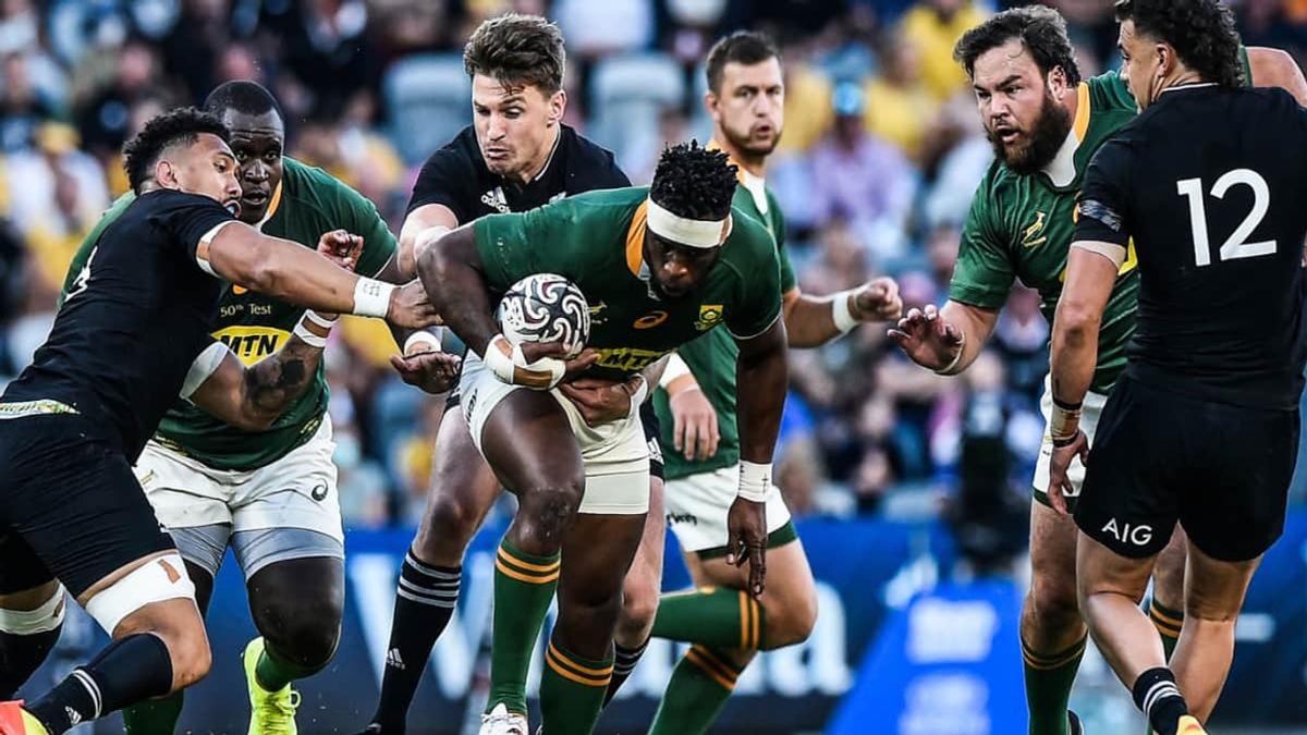 Springboks lose historic 100th test match against New Zealand