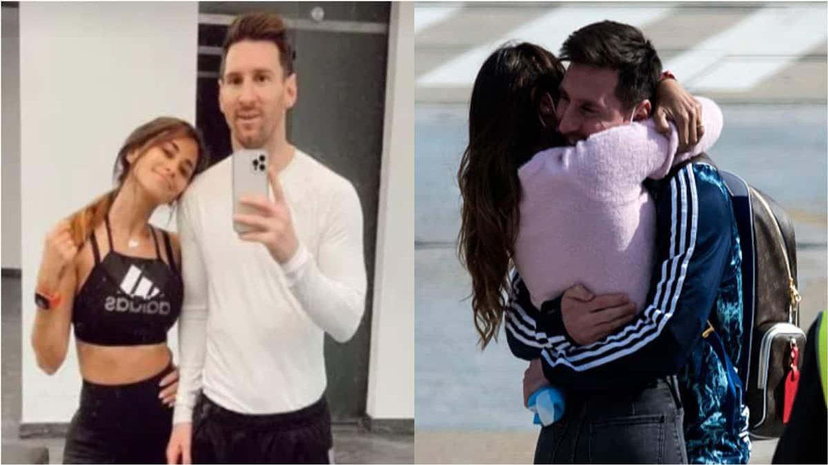 Messi hits the gym with stunning wife Antonella as Barcelona contract ...