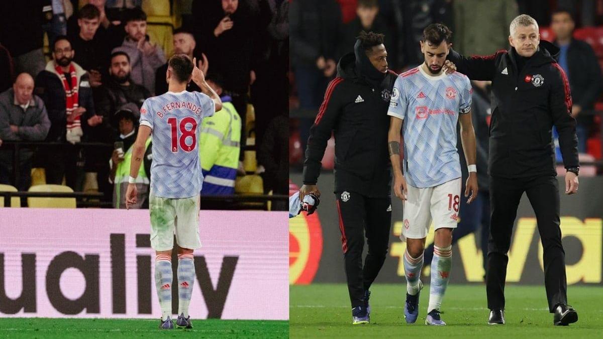 Bruno Fernandes Spotted Arguing With Manchester United Fans After ...