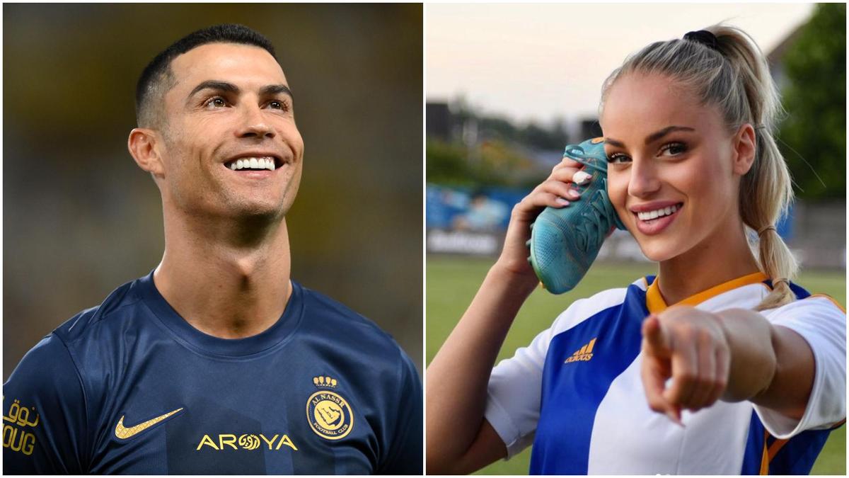 Ana Markovic Worlds ‘most Beautiful Footballer On Cloud 9 Ahead Of Meeting With Ronaldo 