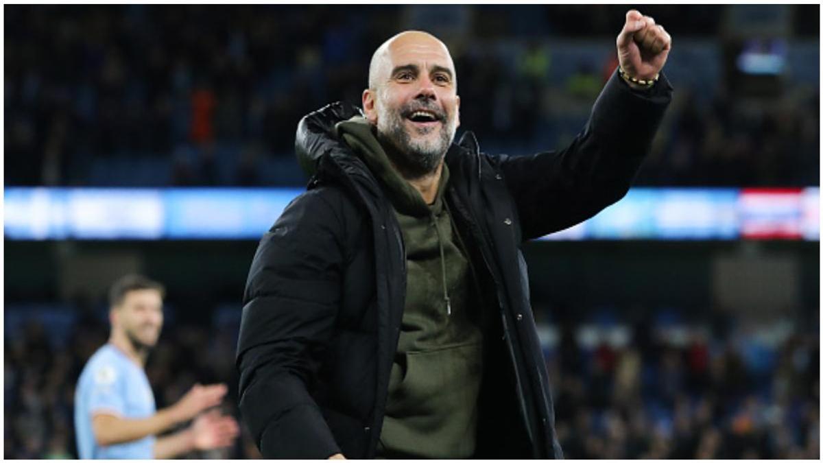 Pep Guardiola: Man City Boss Goes Viral For Hilarious Celebration After ...