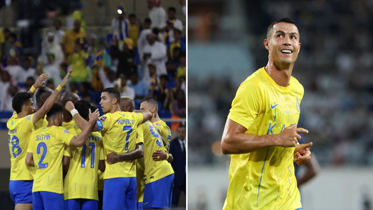 Ronaldo wins first title at Al-Nassr with brace in Arab Club