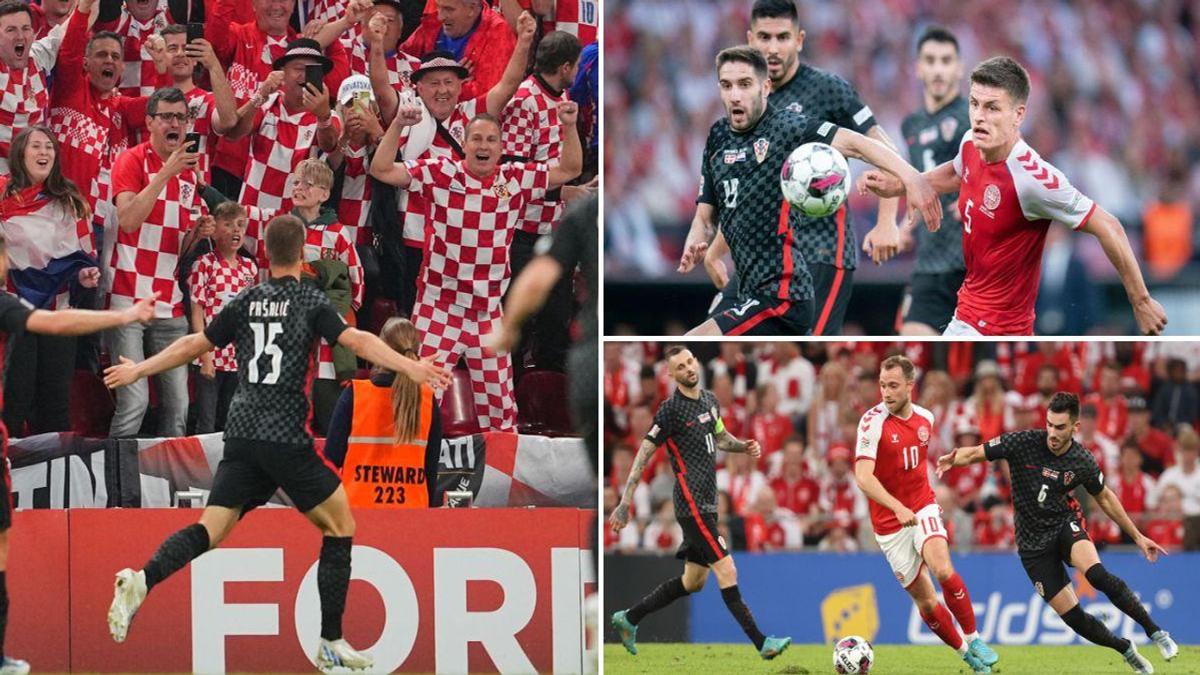 Croatia Claim Victory Over Dominant Denmark Side In Thrilling UEFA ...