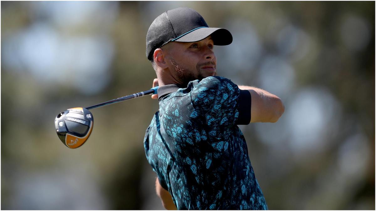 Steph Curry's Video Sinking Unbelievable 97-Yard Approach Shot at Golf ...