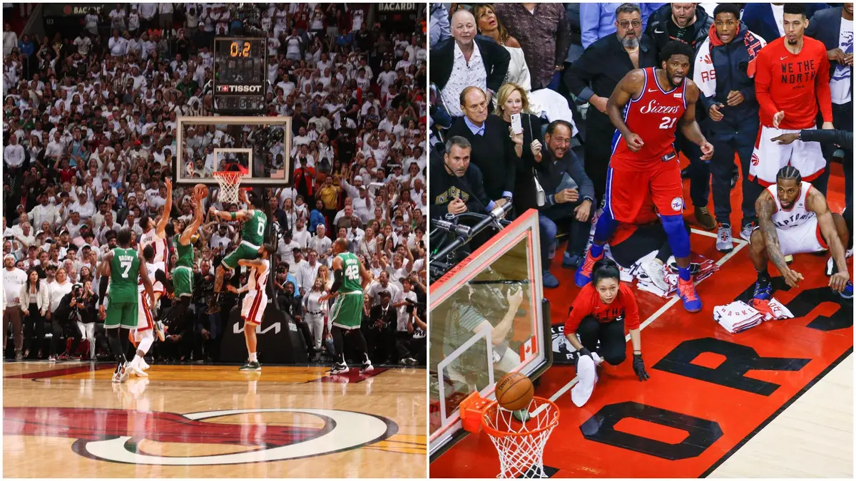 The BEST Buzzer Beaters In NBA Playoff History  While game-winning shots  in the regular season are always exciting, nothing quite compares to a buzzer  beater in the playoffs. 🚨 Top 5