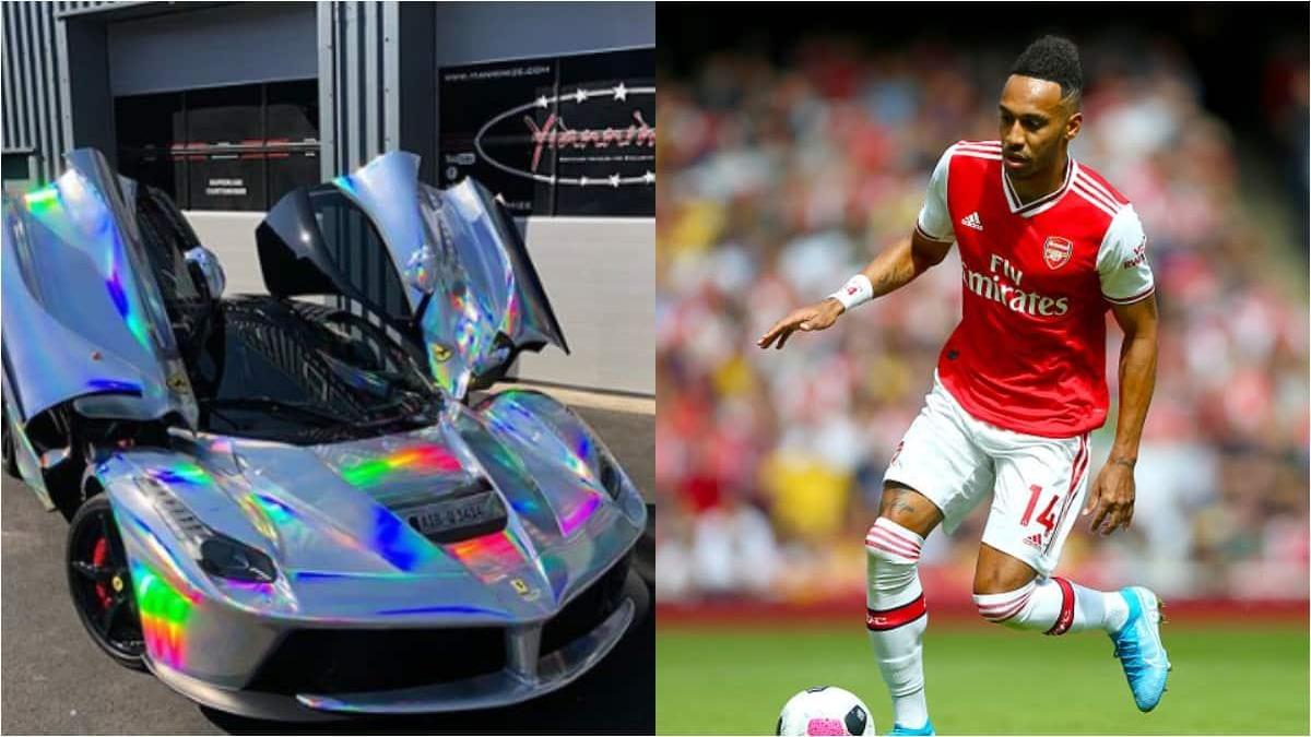 Pierre-Emerick Aubameyang crashes KSh 35 million Lamborghini after training  