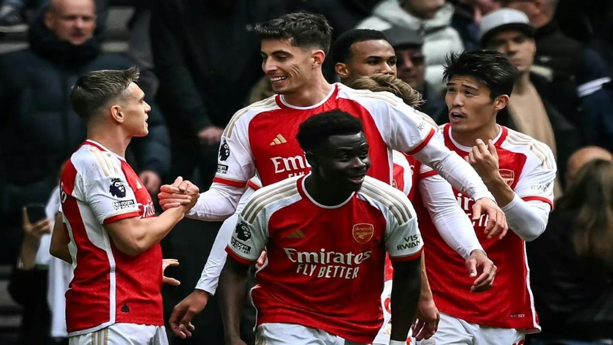 Arsenal Survive Spurs Fightback To Boost Title Charge