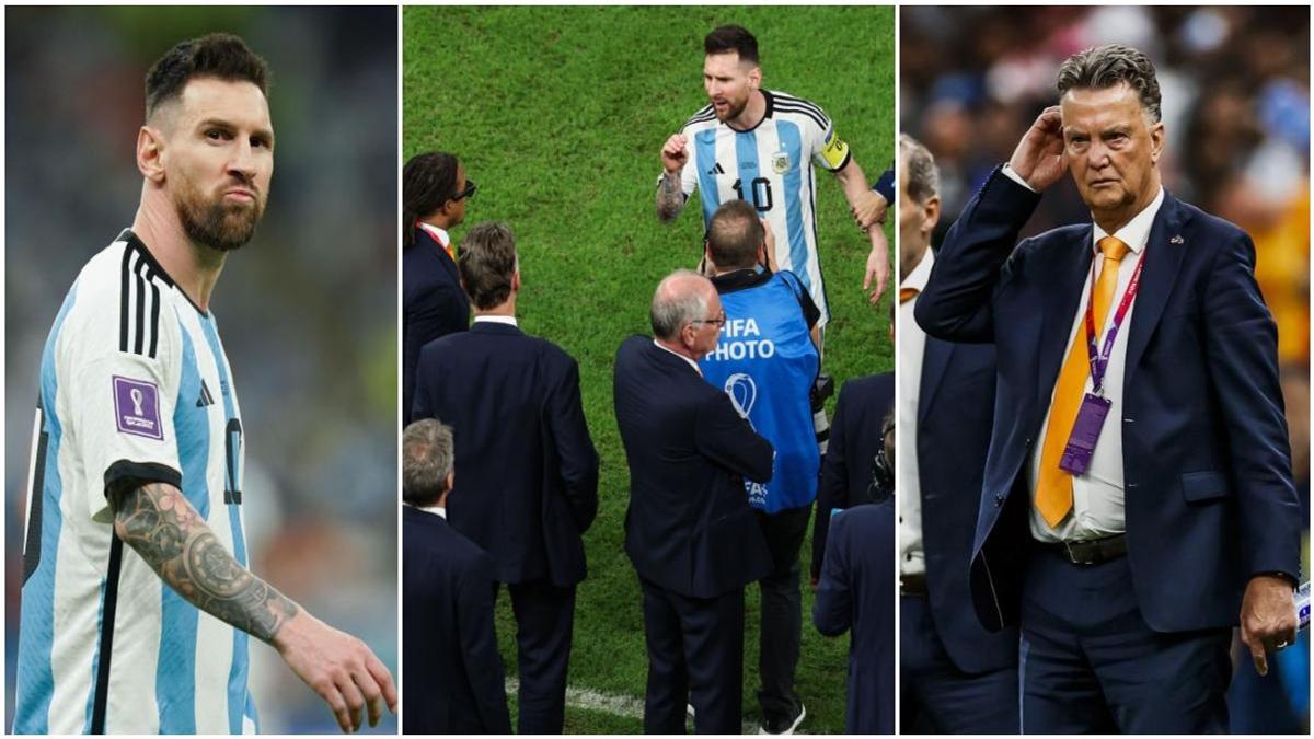 World Cup 2022: Messi Slams Van Gaal After Fiery Argentina v ...