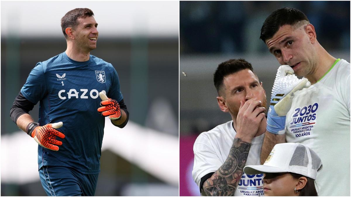 Aston Villa star Emiliano Martinez makes stunning offer to help club pull  off sensational swoop for PSG ace Lionel Messi