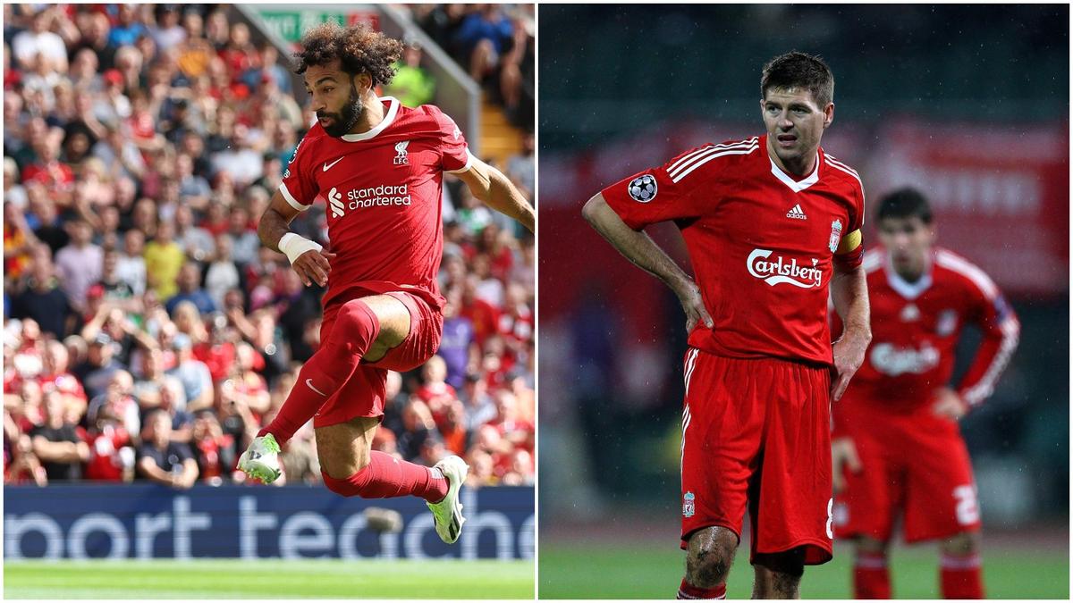 Salah supera Gerrard: «Tento o tempo todo marcar golos» - Liverpool -  Jornal Record