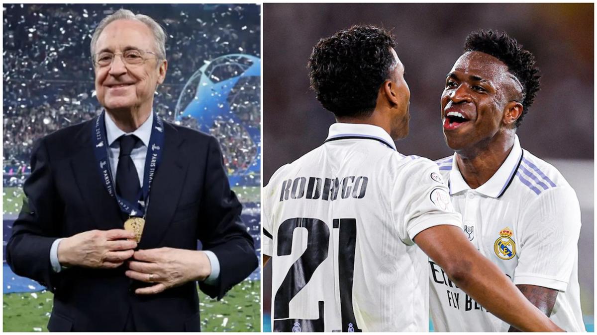 El entrenador del Real Madrid elige al mejor jugador del mundo entre Vinicius y Rodrygo