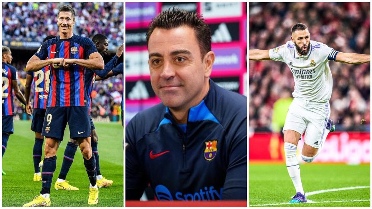 Xavi Struggles to Pick Out Differences Between Robert Lewandowski and ...