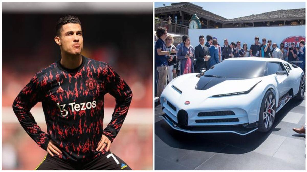 Cristiano Ronaldo Ships Over £8.5million Bugatti to Spain as Man United ...