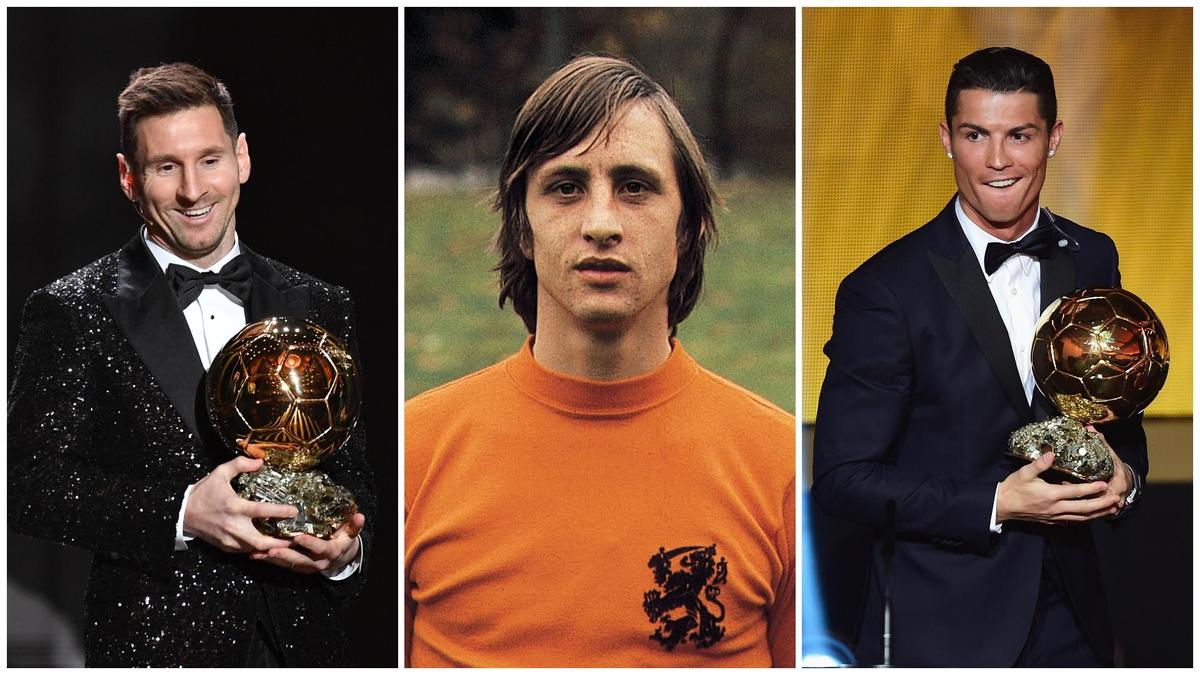 Ranking The Top 6 Footballers With Most Ballon D’Or Nominations