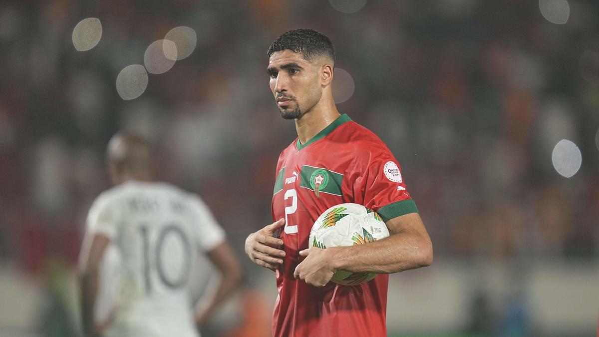 Hakimi: PSG Star Apologises for Missing Penalty in AFCON Match Against ...