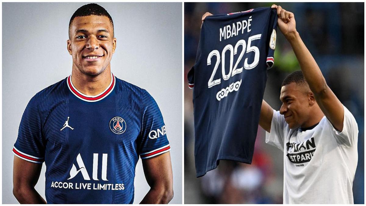 Kylian Mbappé agrees to three-year contract extension with Paris  Saint-Germain, snubbing Real Madrid