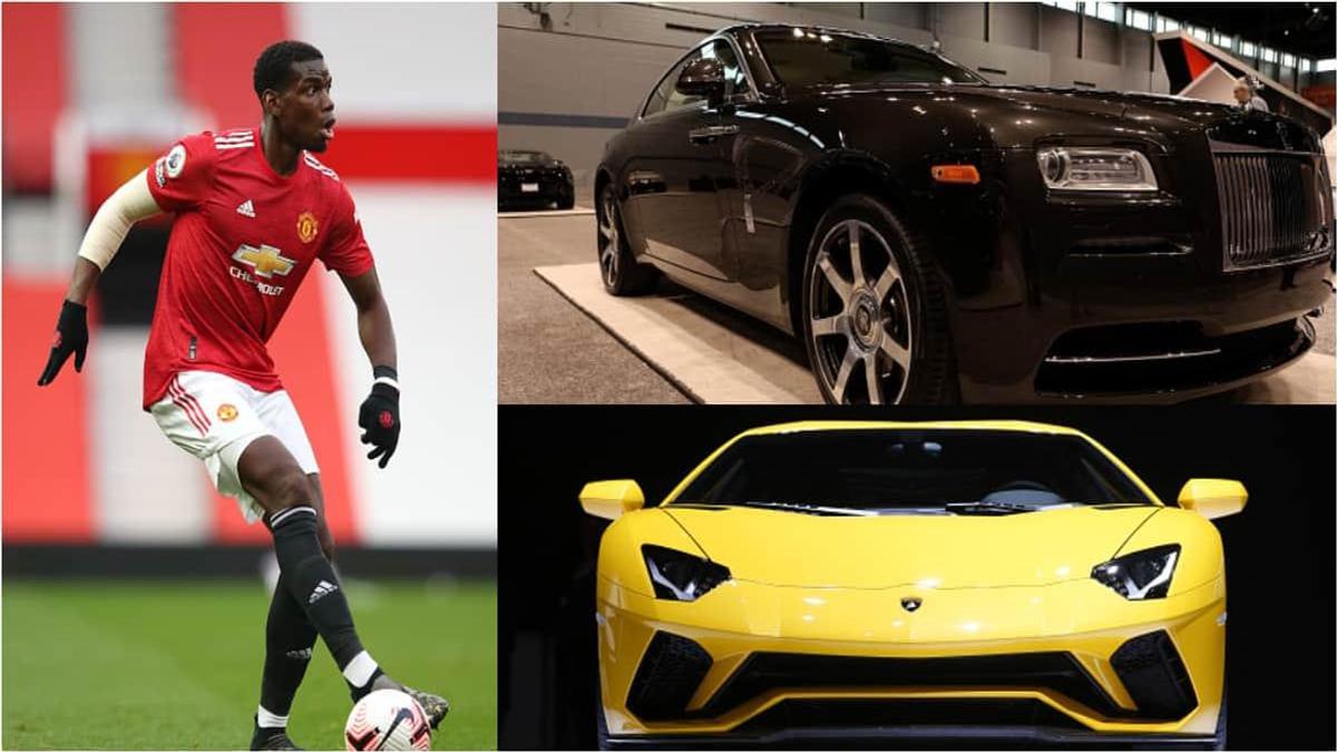 Pogba's Fleet Of Exotic Cars Parked In His Garage Is Worth £1.73m